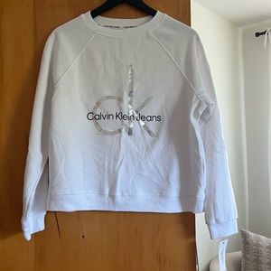 Calvin Klein - white crewneck